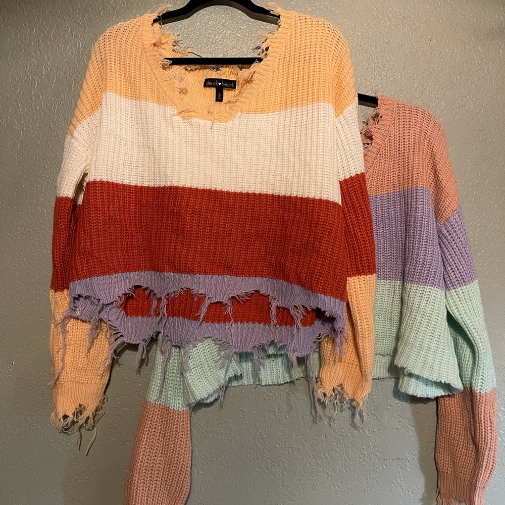 Women’s Large Multicolored Sweaters